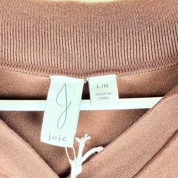 NWT Joie Collared V-Neck Pullover Sweater - Picture 4 of 8